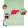 Trà Thảo Mộc Đóng Chai Morning Relief - Herbio - Ảnh 3