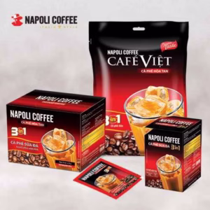 [Hộp] Cà Phê Sữa Đá 3 In 1 - Napoli Coffee - 5 Gói/Hộp