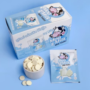 [Hộp 10 Gói] Kẹo Sữa Vị Sữa Hộp 250G - Moo Milk