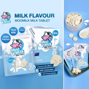 [Thùng] Kẹo Sữa Vị Sữa 250G - Moo Milk - 12 Hộp/Thùng