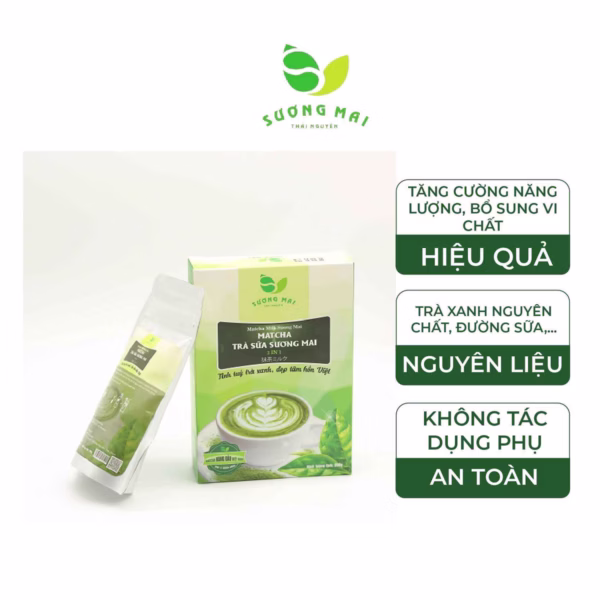 Matcha Trà Sữa 3In1 - Sương Mai
