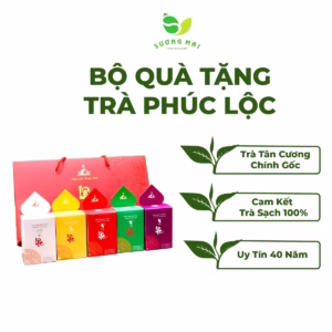 Bộ Quà Tặng Trà Phúc Lộc - Sương Mai