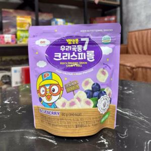 Bánh Hữu Cơ 7 Loại Ngũ Cốc Cuộn Tròn/Pororo Kid'S Grain 7 Crispy Roll - Pororo