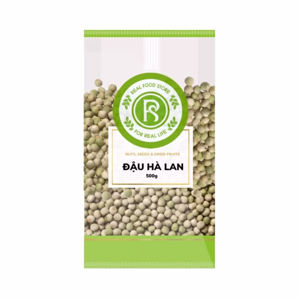 Đậu Hà Lan Nguyên Hạt 500G - Real Food