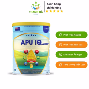 Sữa Bột Apu Iq Pedia Dành Cho Trẻ Biếng Ăn, Còi Xương 900G - Nanofood