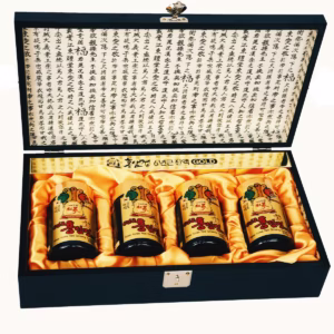 Cao Hồng Sâm Hộp Gỗ (4 Lọ X 250G) - Ginseng House