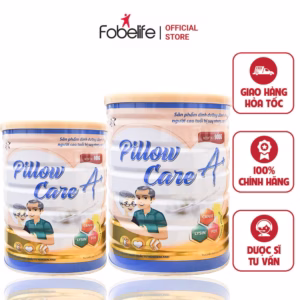 Sữa Bột Pillow Care A+ Hỗ Trợ Tim Mạch, Giảm Cholesterol, Tăng Cường Đề Kháng - Fobelife