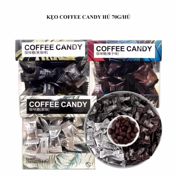 Kẹo Coffee Candy Hủ 70G Đài Loan - Minh Ngọc