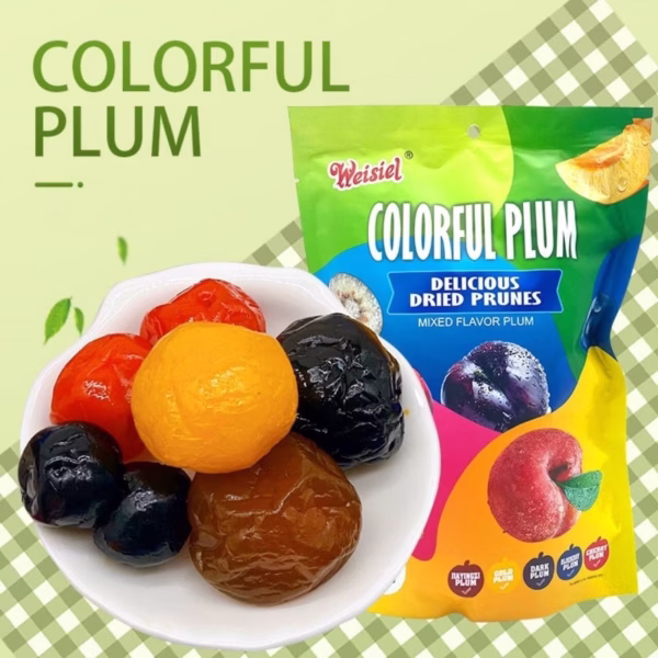 Kẹo Ô Mai Colorful Plum Mix 4 Vị 408Gr - Minh Ngọc