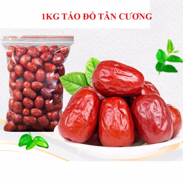 Gói 1Kg Táo Đỏ Tân Cương Ngon Ngọt Tốt Cho Sức Khỏe - Minh Ngọc