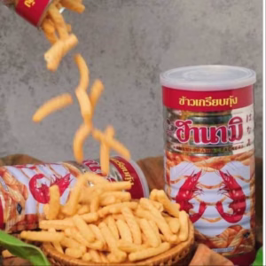 Snack Tôm Hanami Thái Lan Lon 110Gr Siêu Ngon - Minh Ngọc