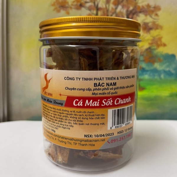 Cá Mai Sốt Chanh 130G - Bắc Nam