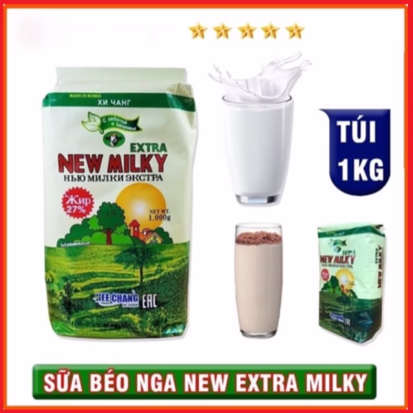 Sữa Béo Nga New Extra Milky 1Kg Ctb436 - Bechip