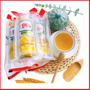 [ Hộp 5 Cái] Combo 3 Hộp Bánh Pía Sầu Riêng Đậu Xanh Mini - Đặc Sản Sóc Trăng Ctb462 - Bechip