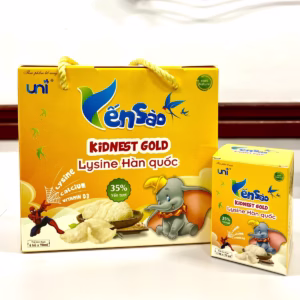 Lốc 6 Hũ Yến Sào Uni Kidnest Gold 36% (Yến Cho Bé)_Uni Pharma