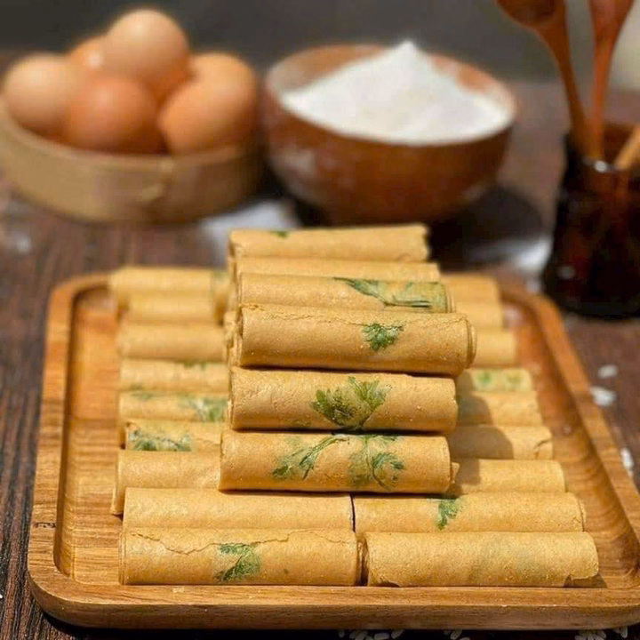 Bánh Ống Ngò Nhân Bơ Đậu Phộng 500G - Winnie House - Ảnh 3