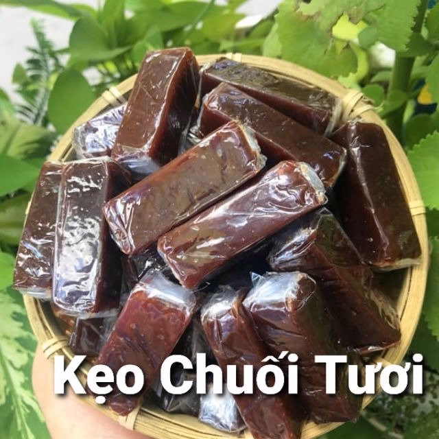 Kẹo Chuối Tươi Loại 1, Đặc Sản Làng Nghề Bến Tre 500G - Winnie House - Ảnh 2