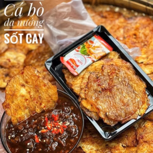 Cá Bò Da Nướng Sốt Tê Cay Đầu Lưỡi 250G - Winnie House