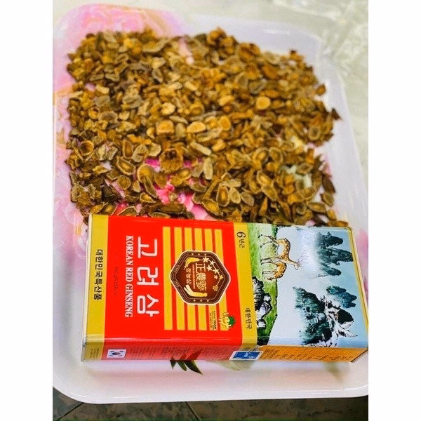 Sâm Khô Hàn Quốc Hộp Thiếc Nguyên Củ 6 Năm Tuổi Chính Hãng Hộp 150G - 300G - Ginseng - Ảnh 7