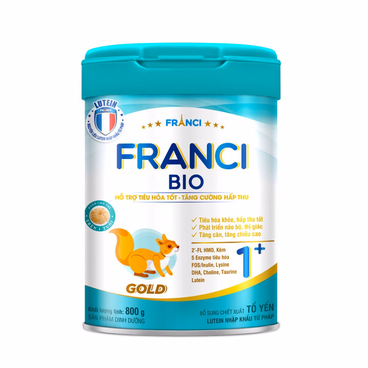 Sữa Bột Franci Bio 1+_Dành Cho Bé Trên 1 Tuổi - Franci