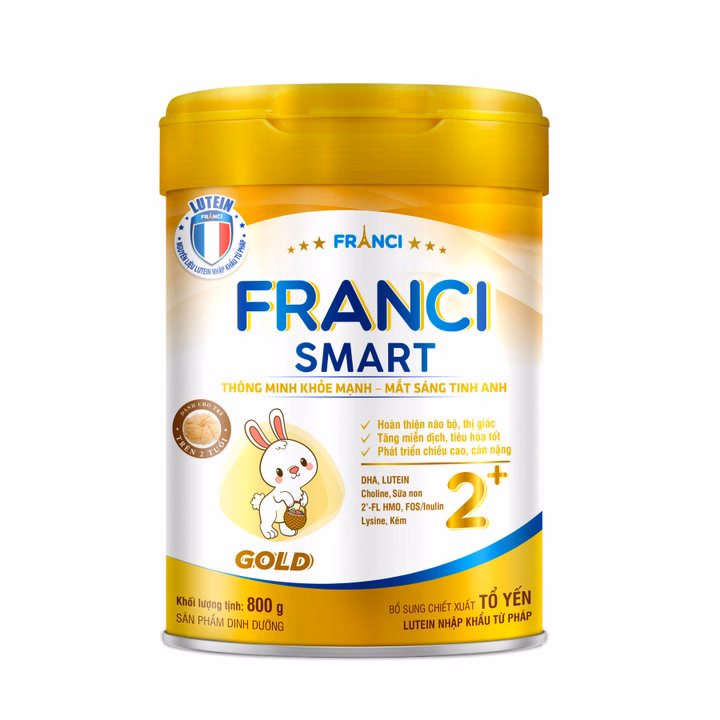Sữa Bột Franci Smart Gold 2+ - Franci