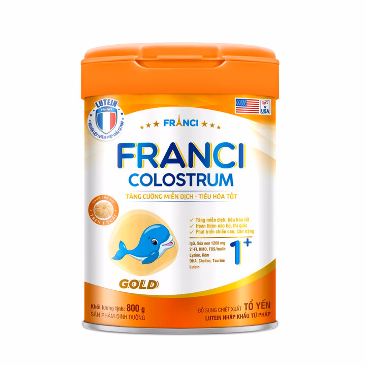 Sữa Bột Franci Colostrum Gold 1+ (Dành Cho Trẻ Trên 1 Tuổi) - Franci - Ảnh 2