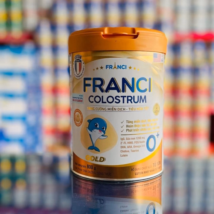 Sữa Bột Franci Colostrum Gold 0+ (Dành Cho Trẻ Từ 0 Đến 12 Tháng)-Franci