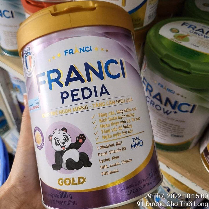 Sữa Bột Franci Pedia Gold _Dành Cho Trẻ Trên 1 Tuổi - Franci - Ảnh 2