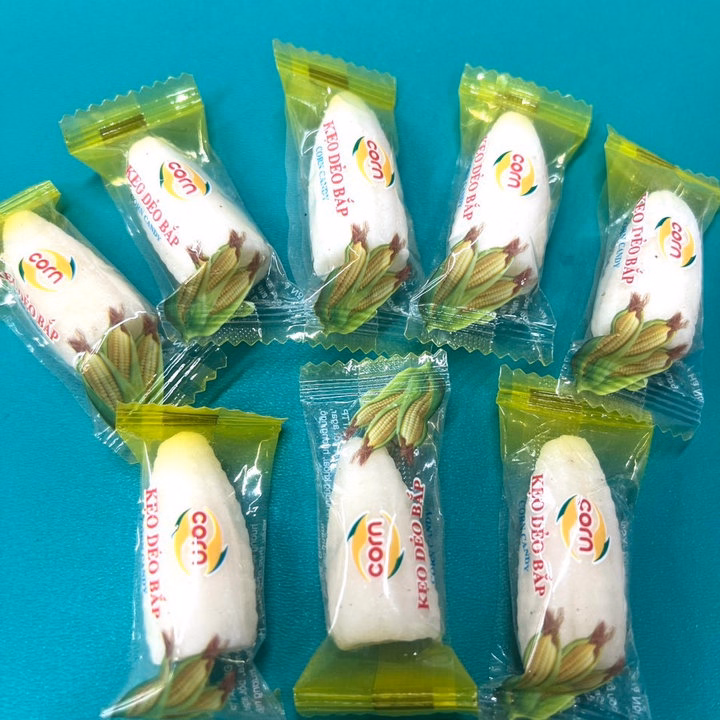 Kẹo Bắp Dẻo Có Nhân, Kẹo Bắp Dẻo Các Loại - Túi 1 Kg Or 500G - Minh Ngọc - Ảnh 5