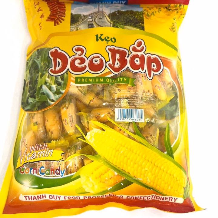 Kẹo Bắp Dẻo Có Nhân, Kẹo Bắp Dẻo Các Loại - Túi 1 Kg Or 500G - Minh Ngọc - Ảnh 7