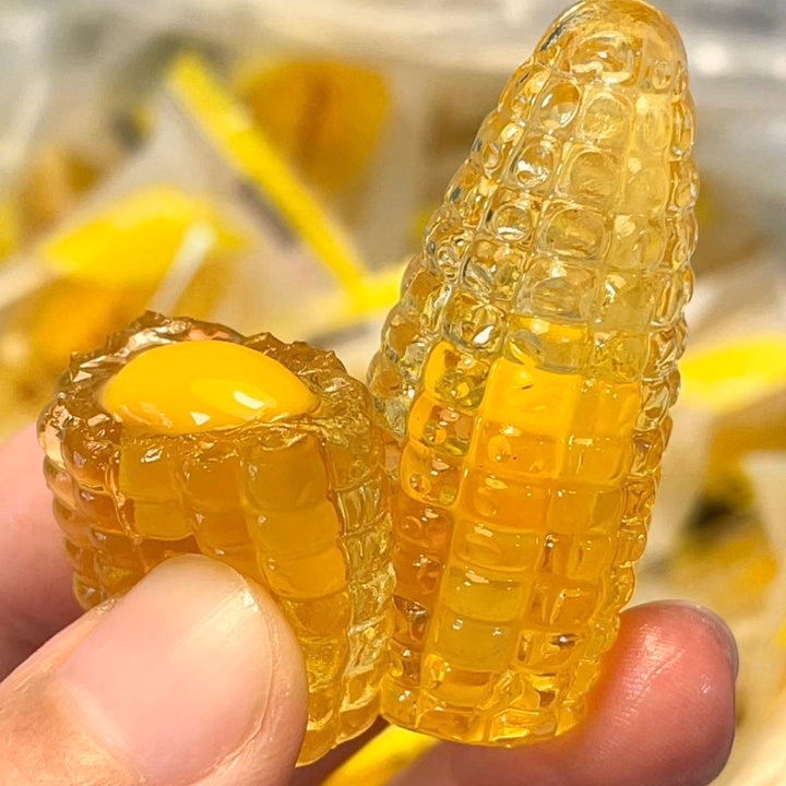 Kẹo Bắp Dẻo Có Nhân, Kẹo Bắp Dẻo Các Loại - Túi 1 Kg Or 500G - Minh Ngọc - Ảnh 3