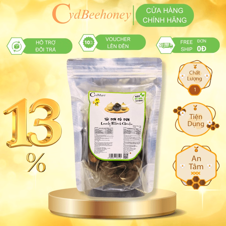 Tỏi Đen Cô Đơn Cvdmart 500G - Cvdbeehoney