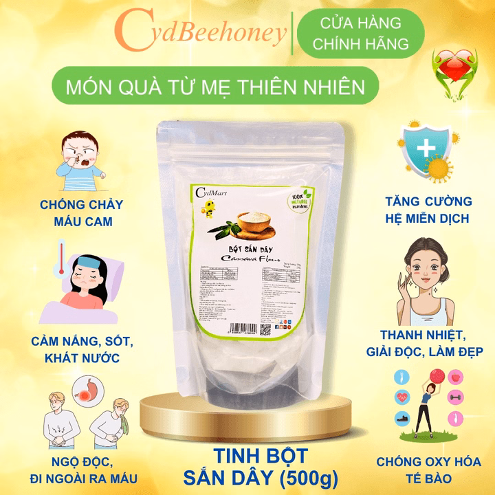 Bột Sắn Dây 500G - Cvdbeehoney - Ảnh 3