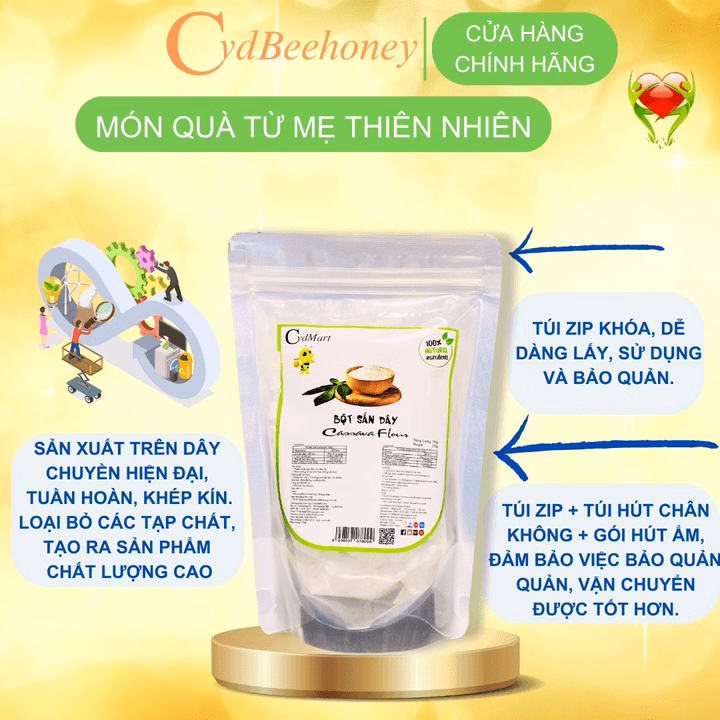Bột Sắn Dây 500G - Cvdbeehoney - Ảnh 4