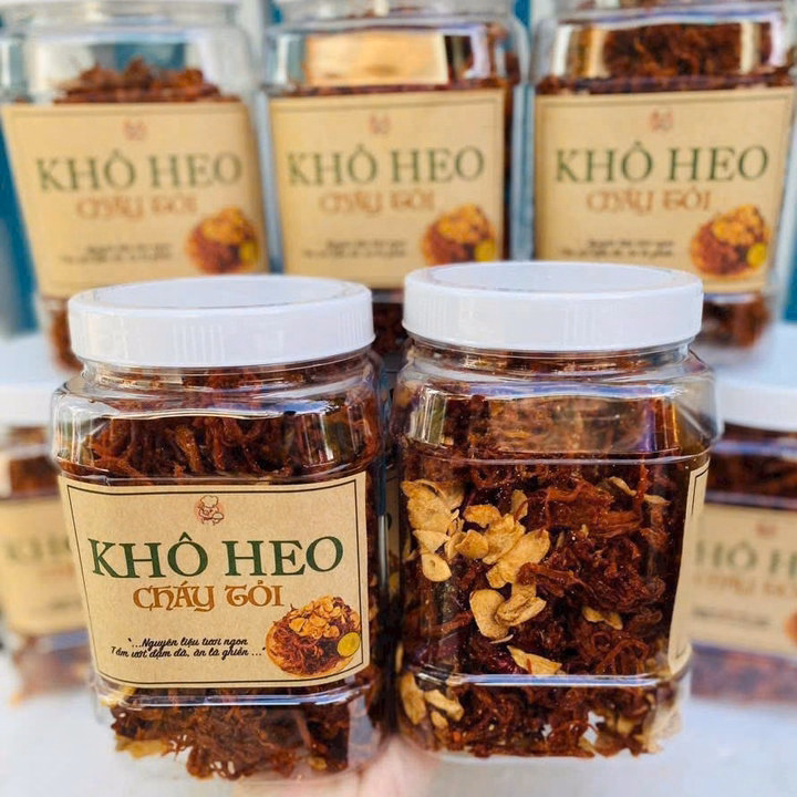 Khô Heo Cháy Tỏi Bao Nghiện 500G - Winnie House - Ảnh 2