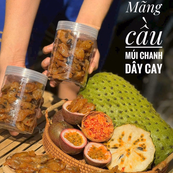 Mãng Cầu Múi Chanh Dây Cay Siêu Phẩm Chua Ngọt 400G - Winnie House - Ảnh 6
