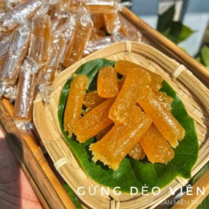 Gừng Dẻo Sợi Viên, Gợi Nhớ Sự Ngọt Ngào Ấm Cúng Tình Thân 500G - Winnie House