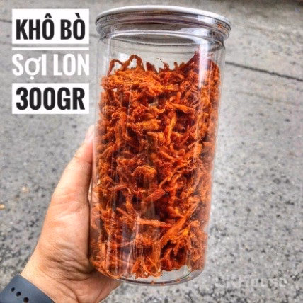 Khô Bò Sợi Lớn Loại Ngon Dai Tuyệt Đỉnh 250G - Winnie House - Ảnh 4