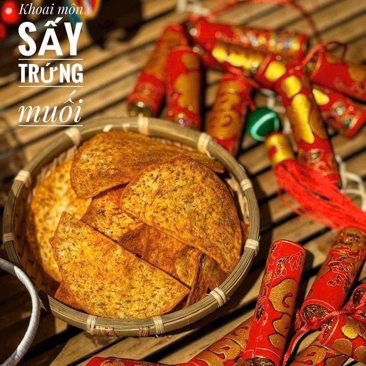 Khoai Môn Sấy Trứng Muối Không Thể Bỏ Lỡ 250G - Winnie House