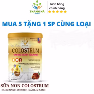 Sữa Non Tăng Đề Kháng, Tăng Hấp Thụ Canxi, Tốt Cho Dạ Dày, Tim Mạch 900G- Bsc