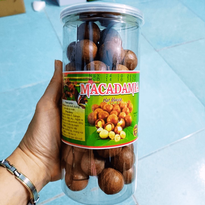 Hạt Macca Đắk Lắk Chuẩn Loại 1, Tặng Kèm Dụng Cụ Tách Vỏ 500G Ctb413 - Bechip - Ảnh 2