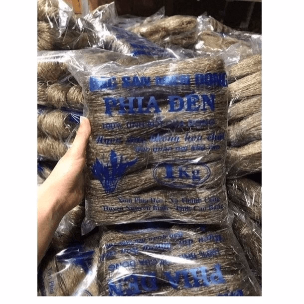 Miến Dong Phia Đén, Đặc Sản Cao Bằng, Sợi Dai Giòn, Cam Kết 100% Không Hóa Chất 1 Kg Ctb178 - Bechip - Ảnh 3