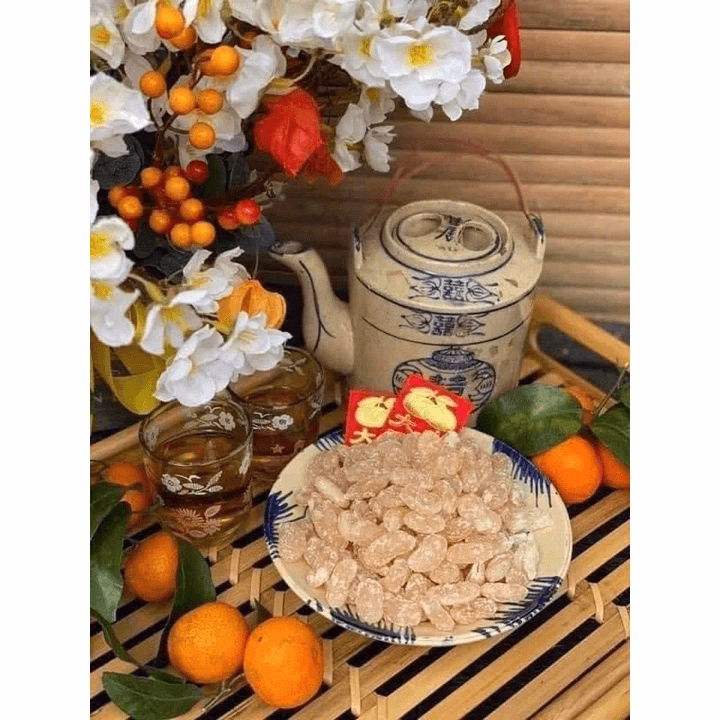 Mứt Đậu Trắng Nhà Làm Thơm Bùi Trắng Trong, Mềm 500G Ctb610 - Bechip - Ảnh 3