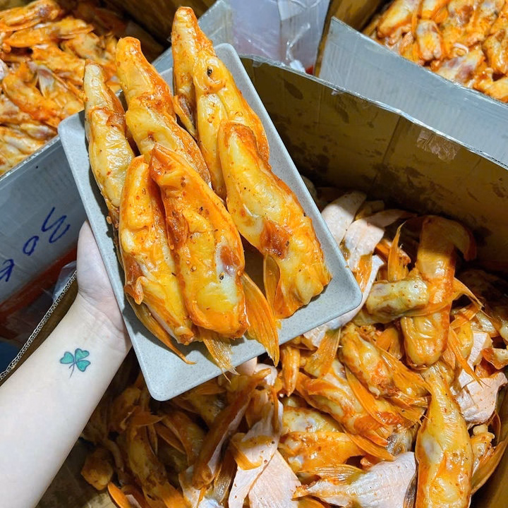 Khô Cá Dứa Ướp Tỏi Ớt Ngon Đậm Đà Bắt Cơm 500G - Winnie House - Ảnh 2