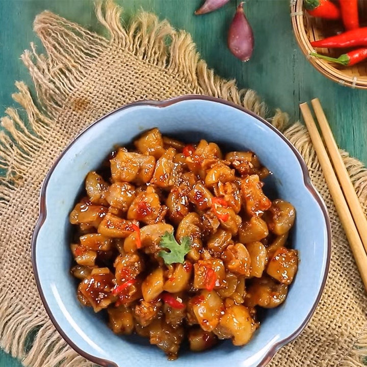 Tóp Mỡ Rim Nước Mắm Tỏi Ớt Đậm Đà Lạ Miệng 300G - Winnie House - Ảnh 2