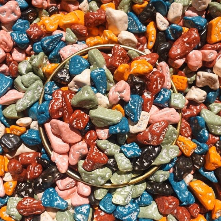 Kẹo Sỏi Đá Nhân Socola Siêu Ngon 500G - Winnie House - Ảnh 4