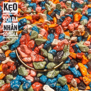 Kẹo Sỏi Đá Nhân Socola Siêu Ngon 500G - Winnie House