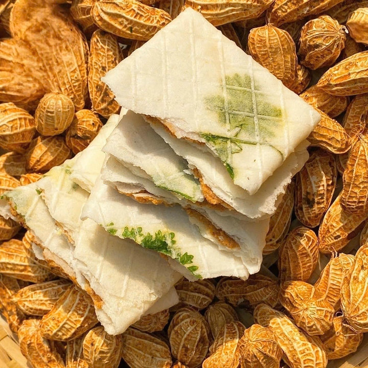 Bánh Kẹp Ngò Trắng Nhân Bơ Đậu Phộng Thơm Ngon 300G - Winnie House - Ảnh 2