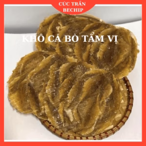 Cá Bò Khô Miếng Tẩm Gia Vị Loại Ngon Chưa Nướng, Khô Cá Bò Đà Nẵng 500G Ctb636 - Bechip