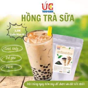 Bột Hồng Trà Sữa Hòa Tan Đậm Vị, Thơm Ngon, Dễ Pha, Nước Uống Giải Khát, Túi 500Gr - Lady'S Passion